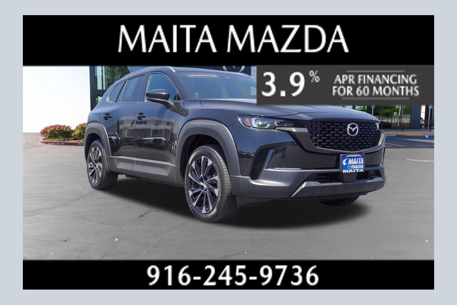 Certified Used 2026 Jet Black Mica Mazda Premium Plus image 1