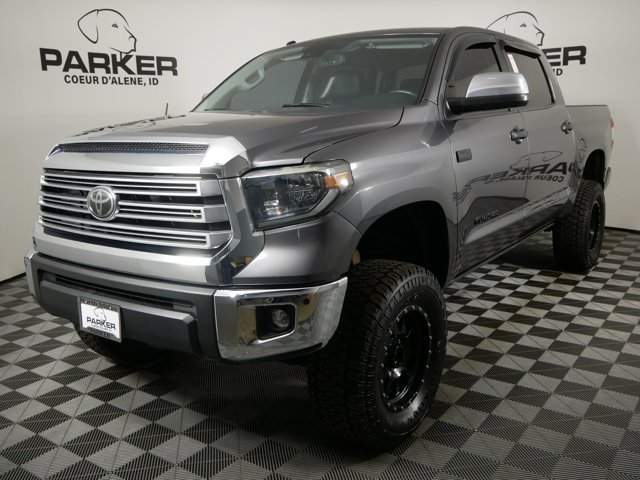 Used 2019 Magnetic Gray Metallic Toyota Crew Cab Limited w/ Premium Pkg & TRD Off-Road Pkg image 1