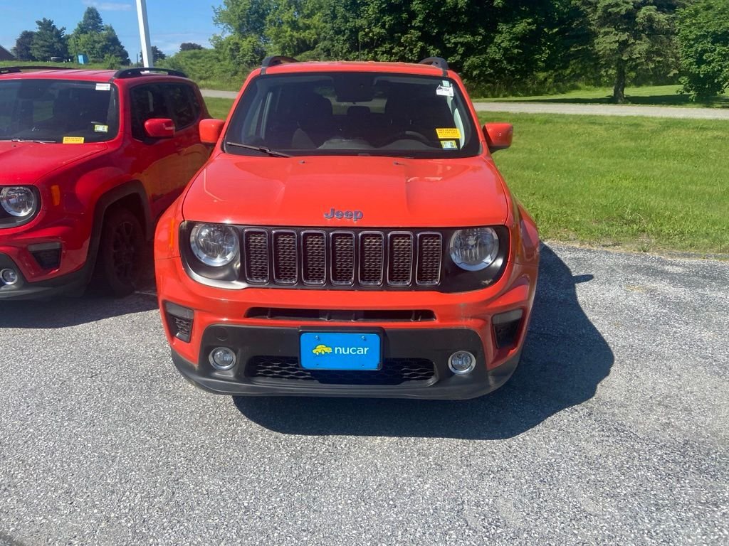 Used 2019 Omaha Orange Clearcoat Jeep Latitude image 2