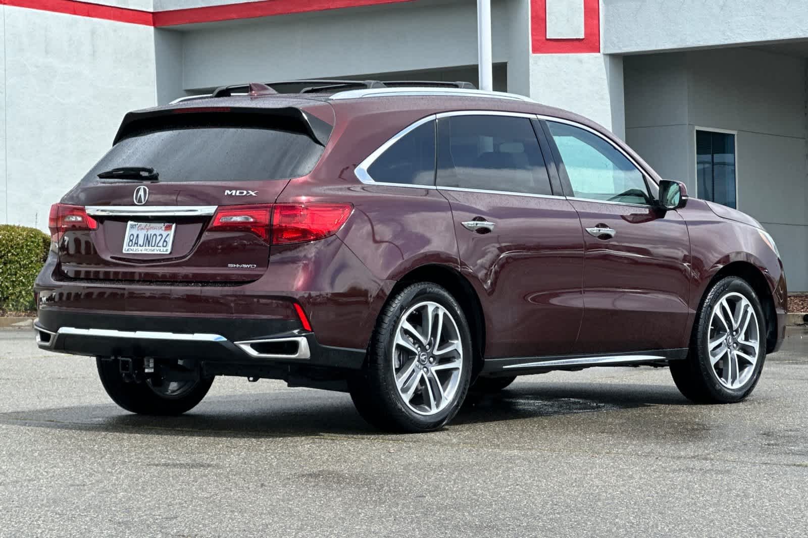 Used 2017 Red Acura w/Advance Pkg image 2