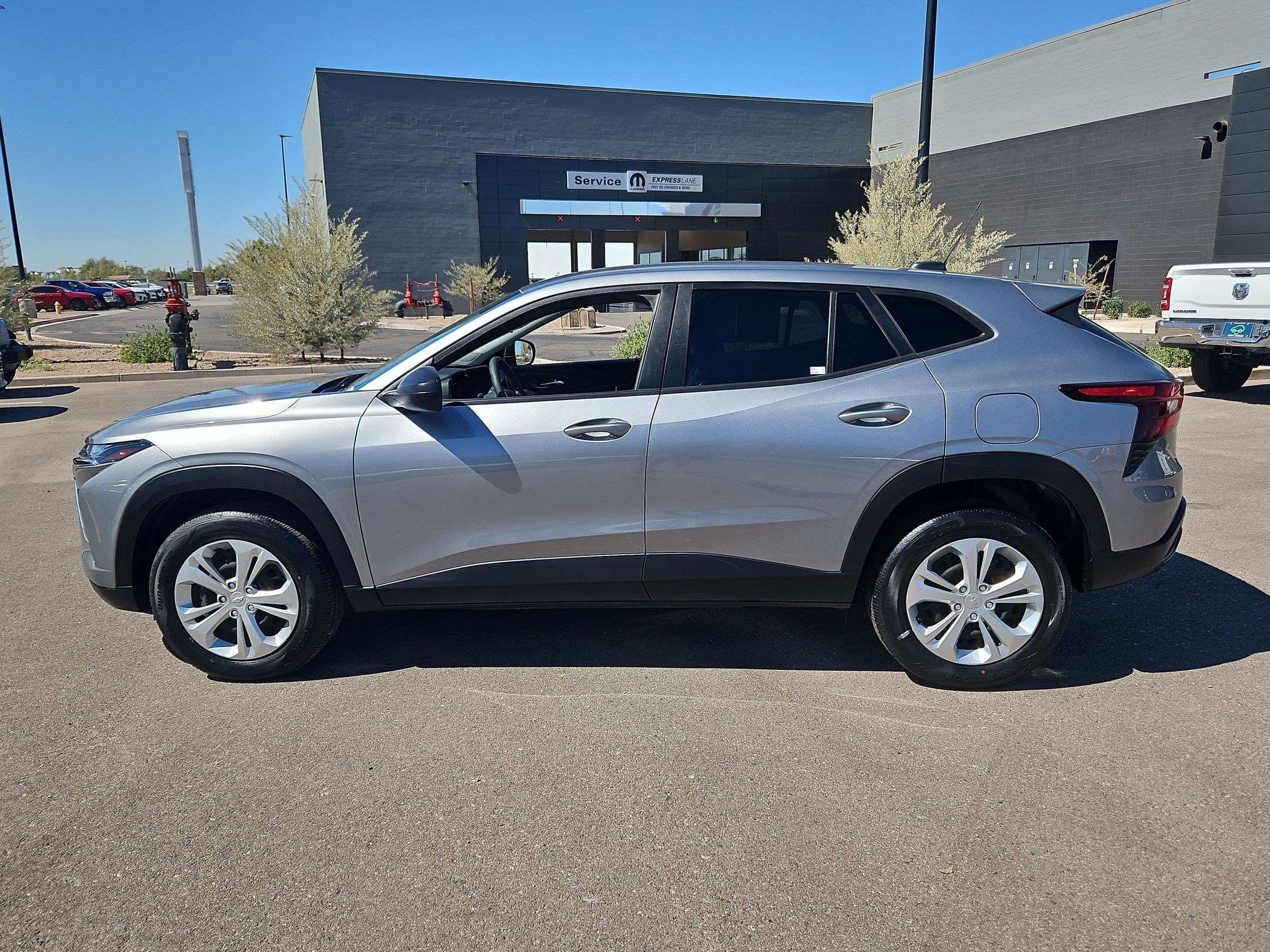 Used 2024 Sterling Gray Metallic Chevrolet LS image 2