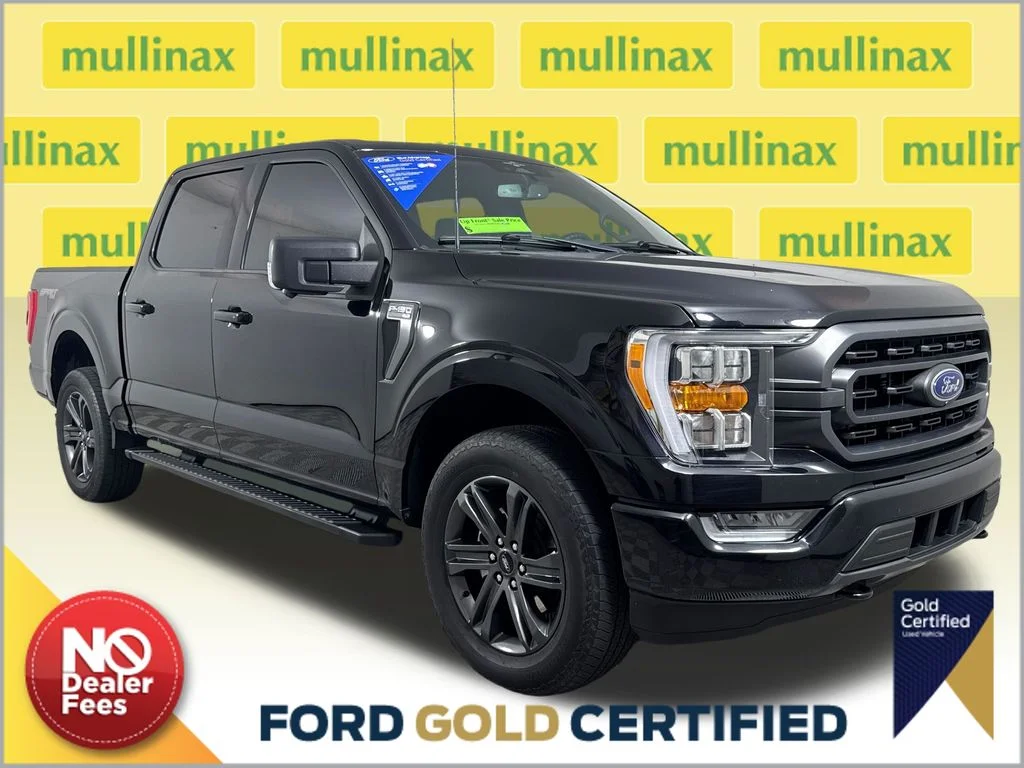 Certified Used 2023 Black Ford XLT image 1