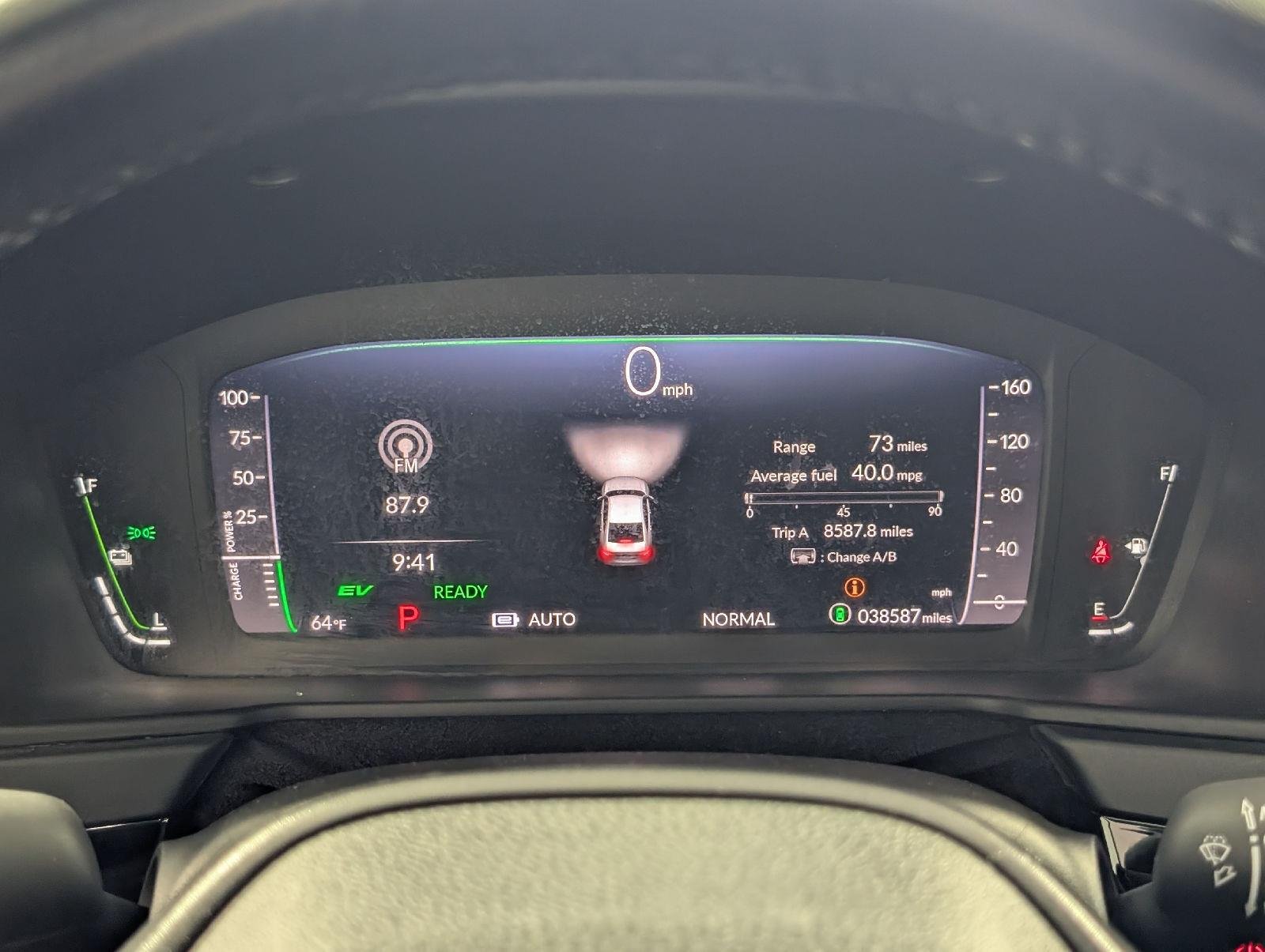Certified Used 2023 Crystal Black Pearl Honda HYBRID SPORT image 18