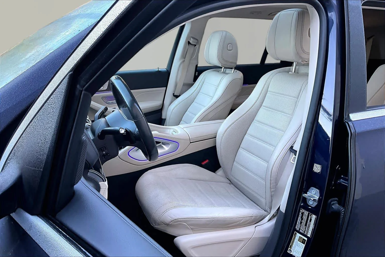 Used 2020 Lunar Blue Metallic Mercedes-Benz GLS 450 image 15