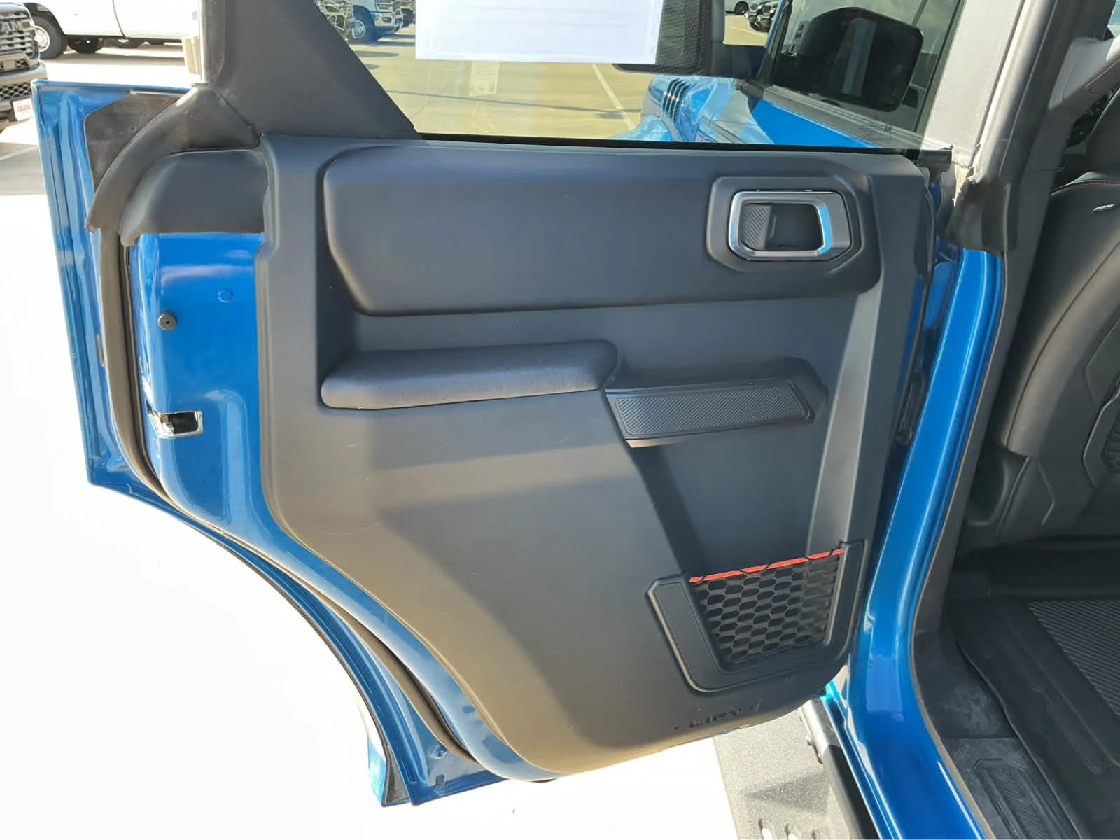 Used 2024 Velocity Blue Metallic Ford Raptor image 16