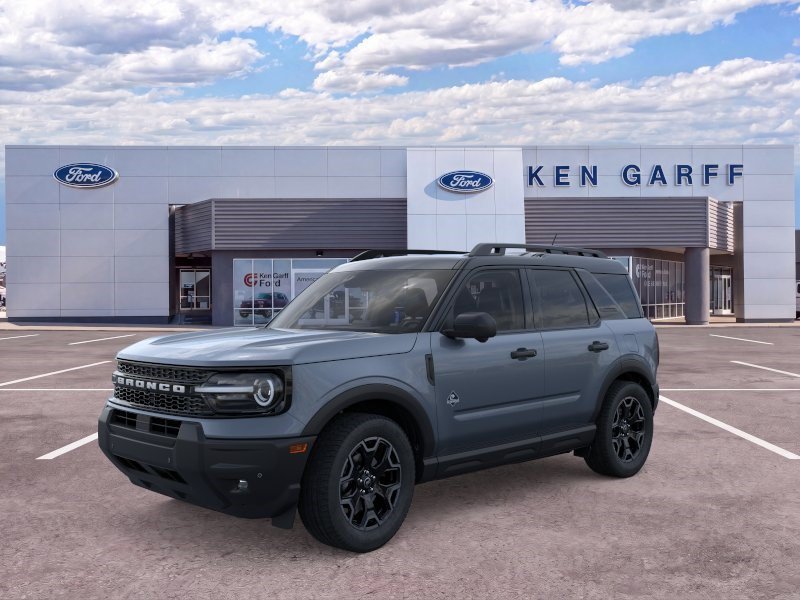 New 2026 Azure Gray Metallic Tri-Coat Ford Outer Banks image 1
