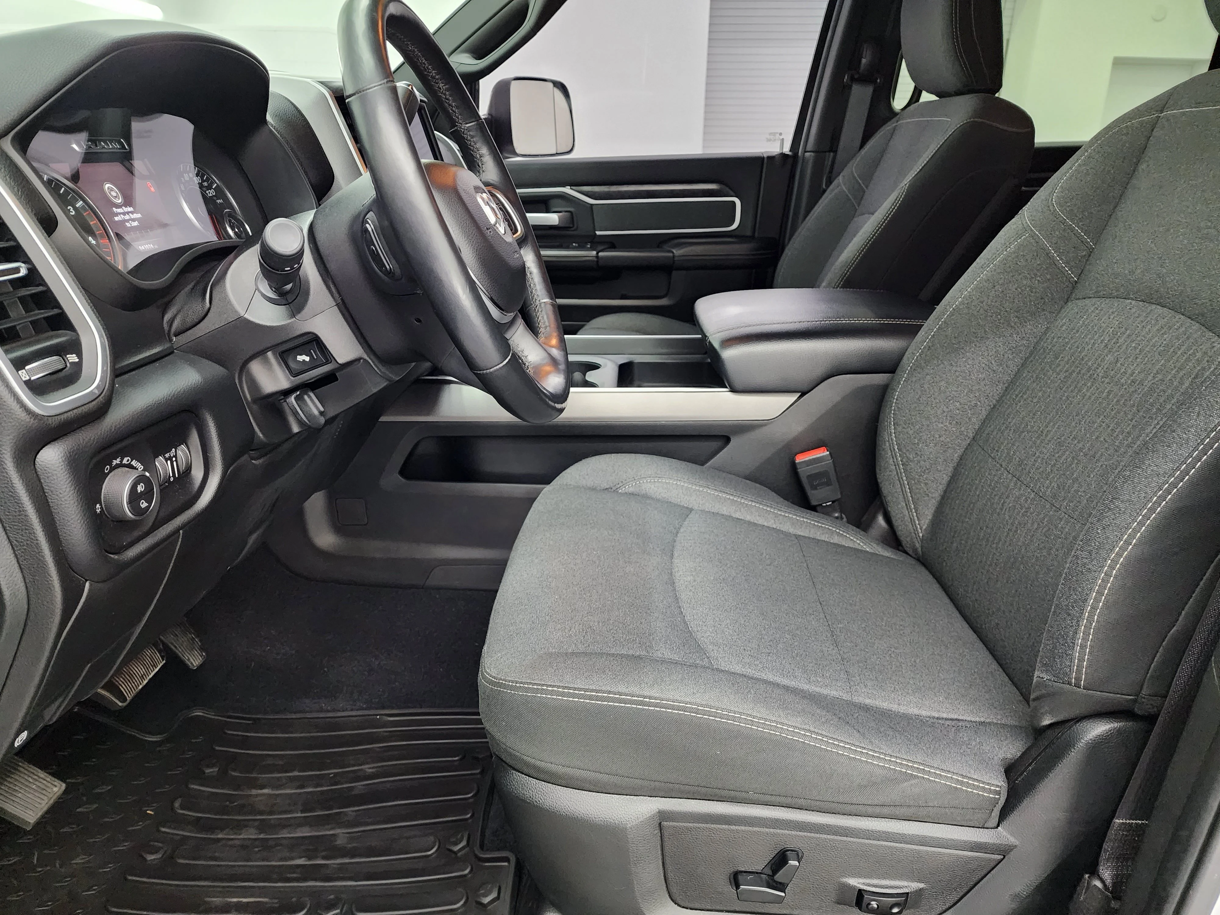 Used 2019 Bright White Clearcoat Ram Big Horn image 8