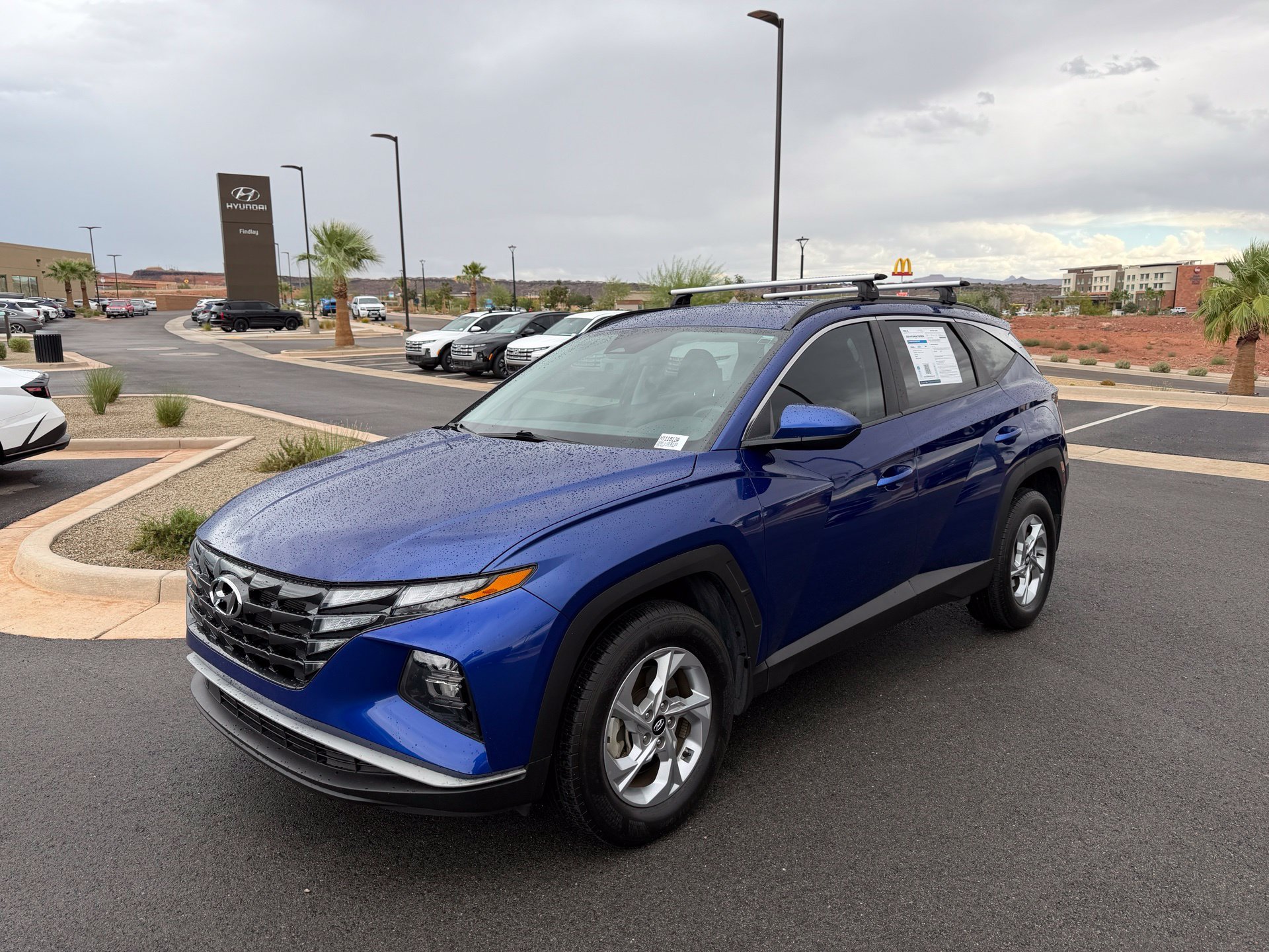 Certified Used 2024 Blue Hyundai SEL image 1