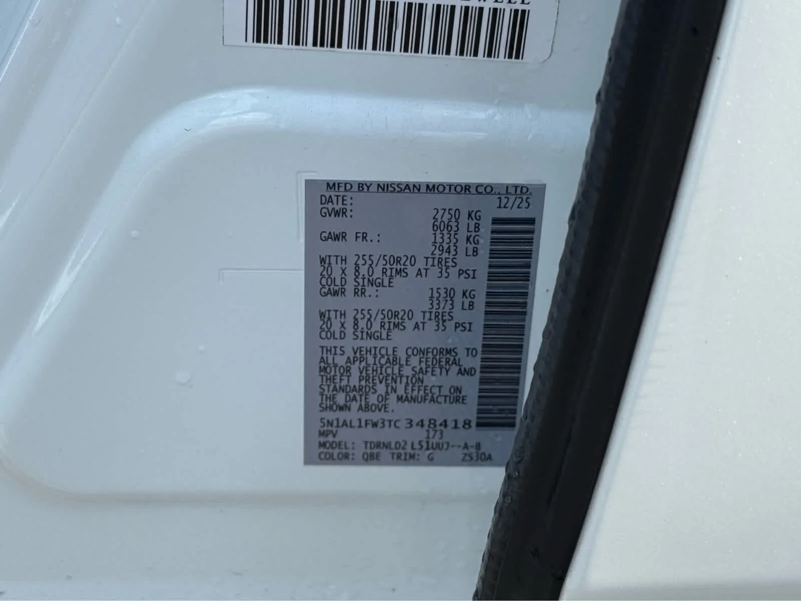 Certified Used 2026 Radiant White INFINITI SPORT image 30