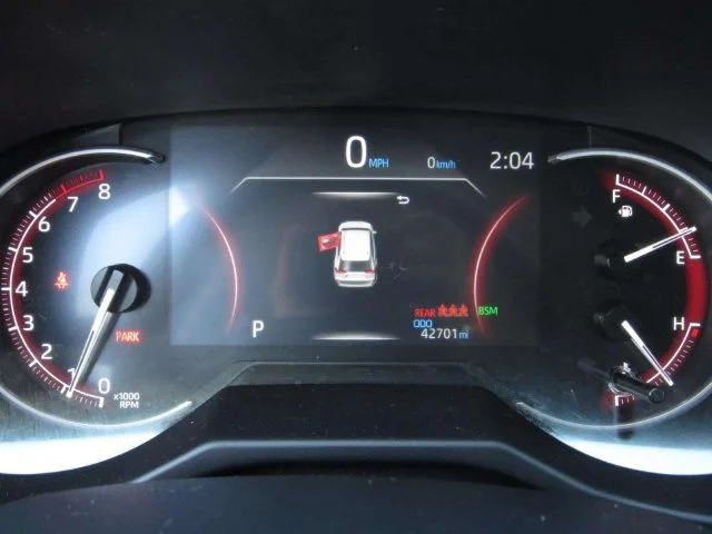 Used 2025 Midnight Black Metallic Toyota XLE image 25