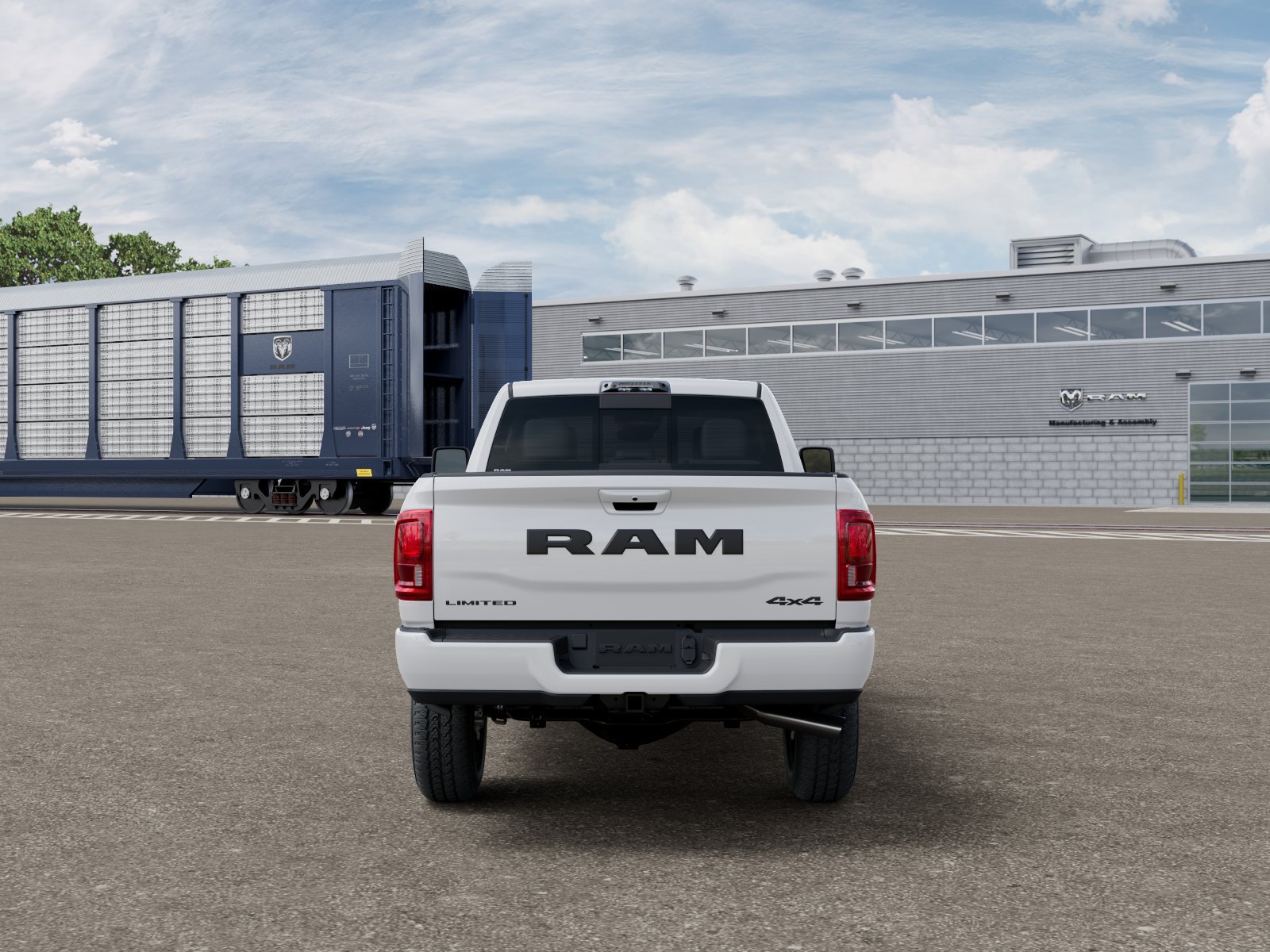 New 2026 Bright White Clearcoat RAM Limited image 28