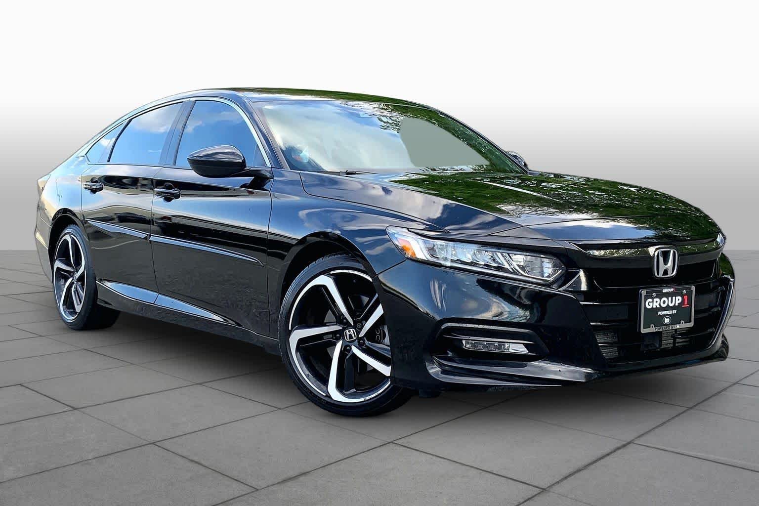 Certified Used 2018 Crystal Black Pearl Honda Sport 2.0T image 3