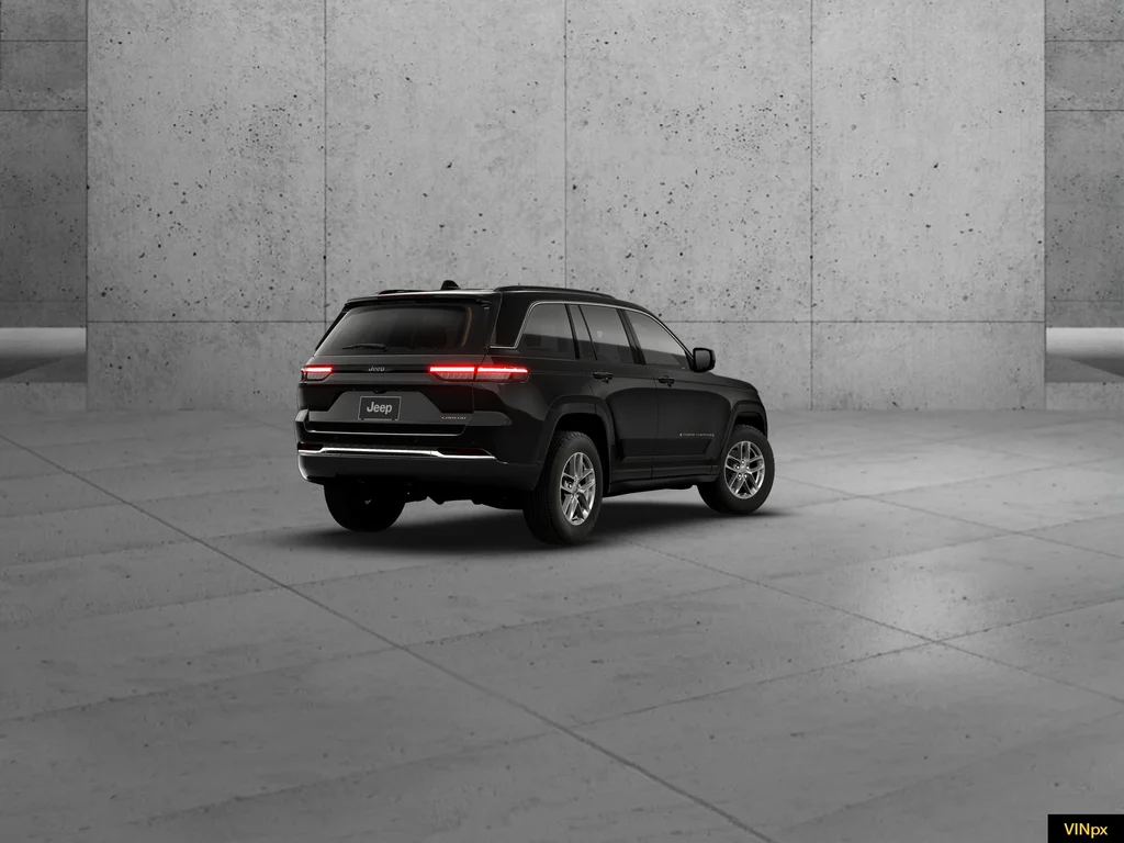 New 2026 Diamond Black Crystal Pearl-Coat Exterior Paint Jeep Laredo image 6