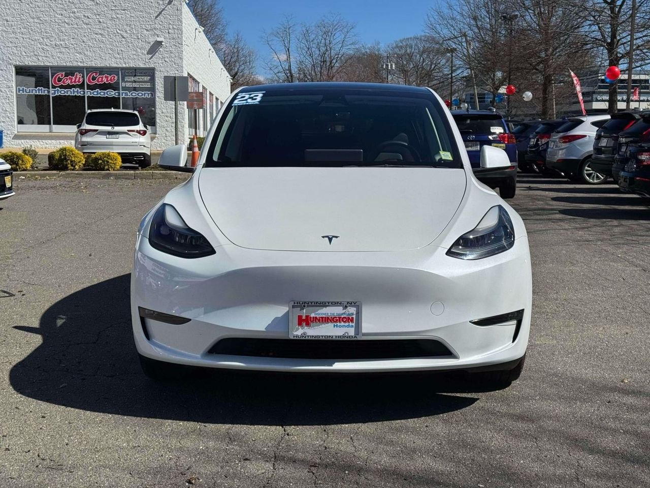 Used 2023 Tesla Model Y Long Range with VIN 7SAYGDEE4PF605163 for sale in Glen Cove, NY