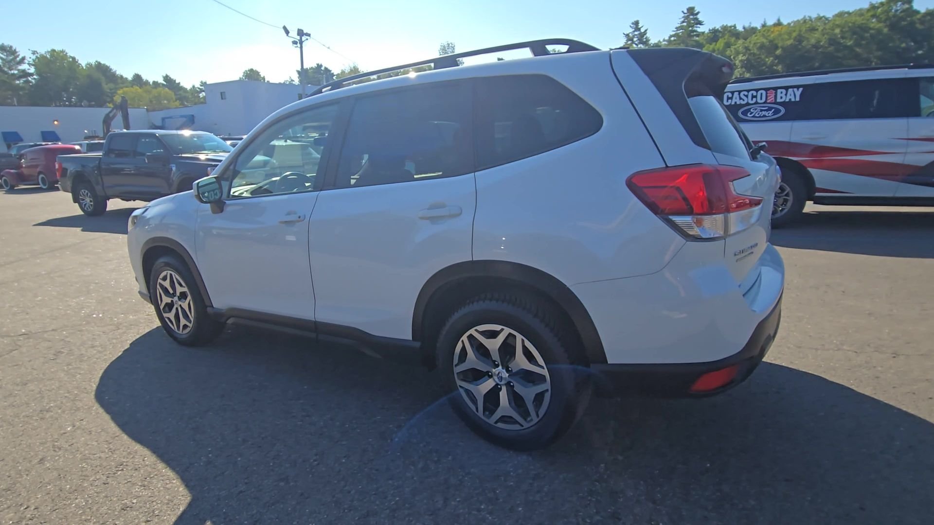 Certified Used 2024 Crystal White Pearl Subaru Premium image 18