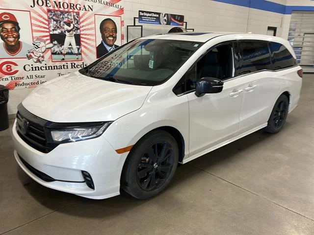 Certified Used 2023 Platinum White Pearl Honda Sport image 2