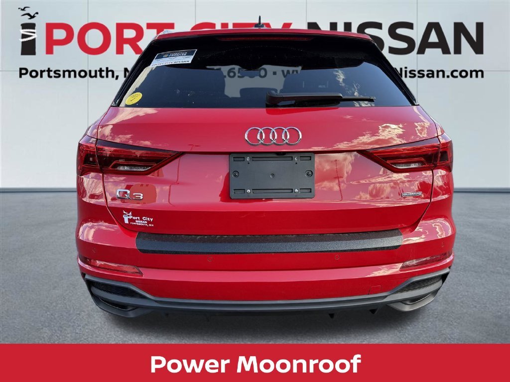 Used 2023 Tango Red Metallic Audi Premium S-LINE W/HEATED SEATS & PANORAMIC ROOF image 11