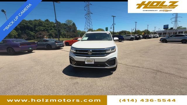 Used 2023 White Volkswagen 3.6L V6 SEL Premium R-Line image 3