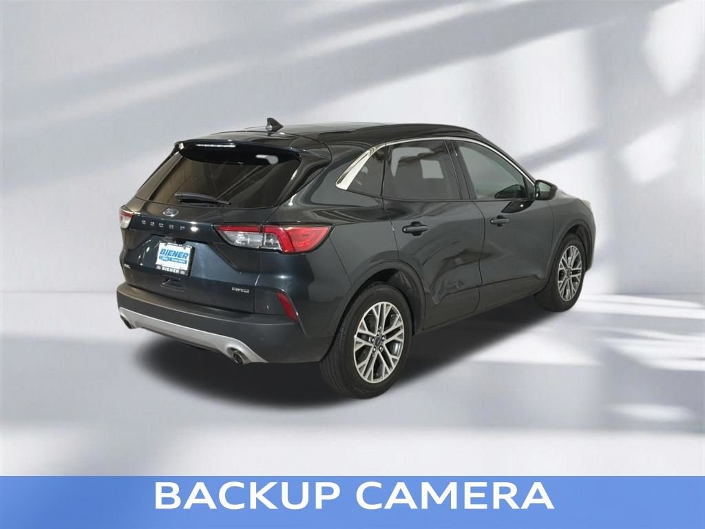 Certified Used 2022 Blue Metallic Ford SEL image 8