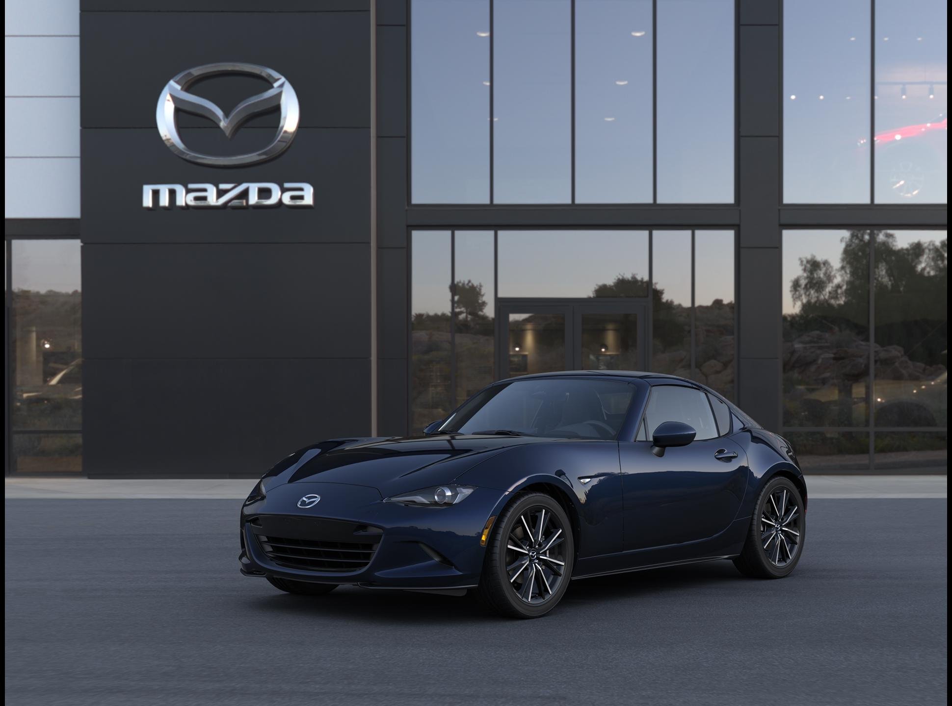 New 2026 Deep Crystal Blue Mica Mazda Grand Touring image 1