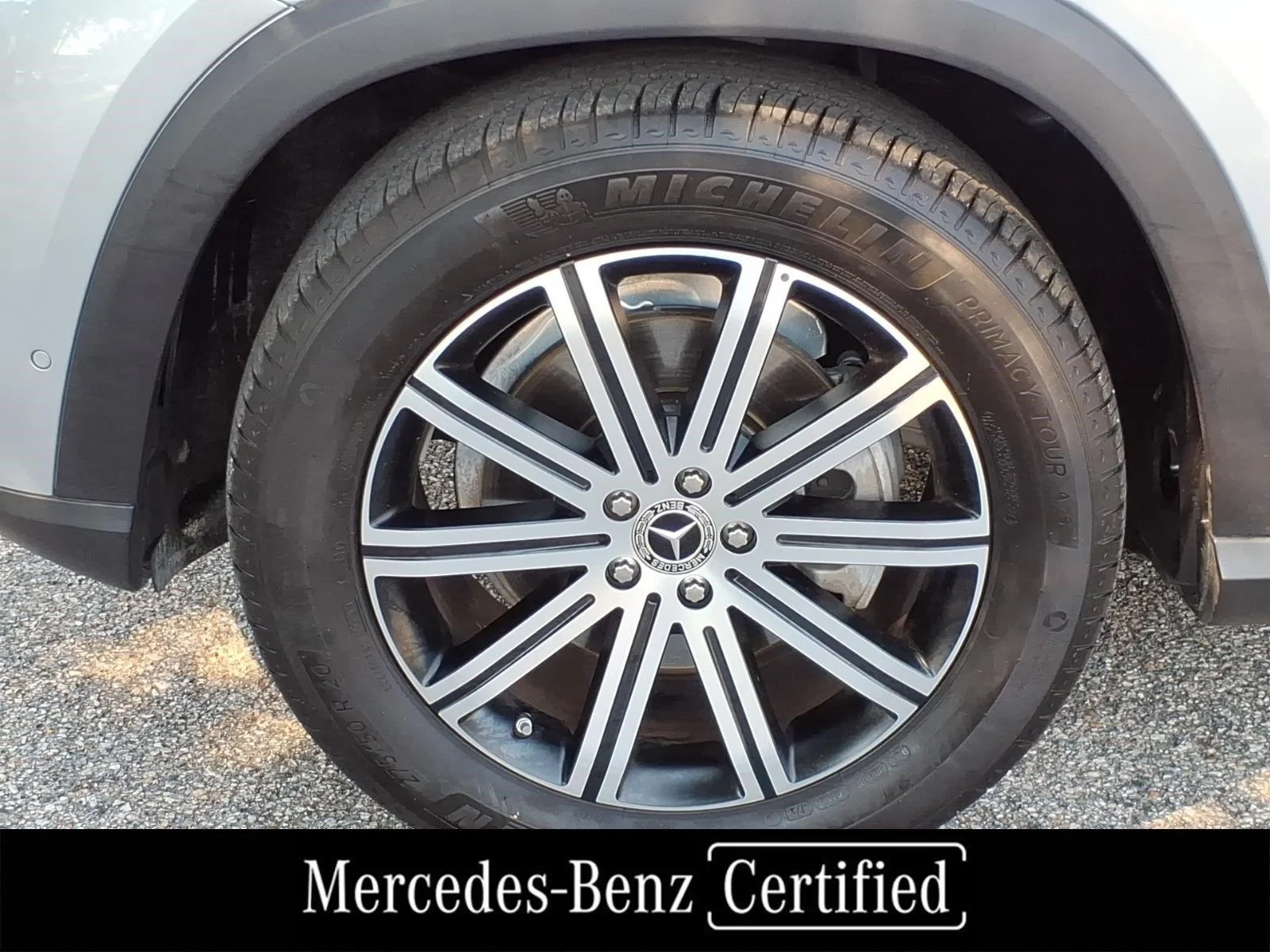 Certified Used 2025 Cirrus Silver Metallic Mercedes-Benz GLE 350 image 4