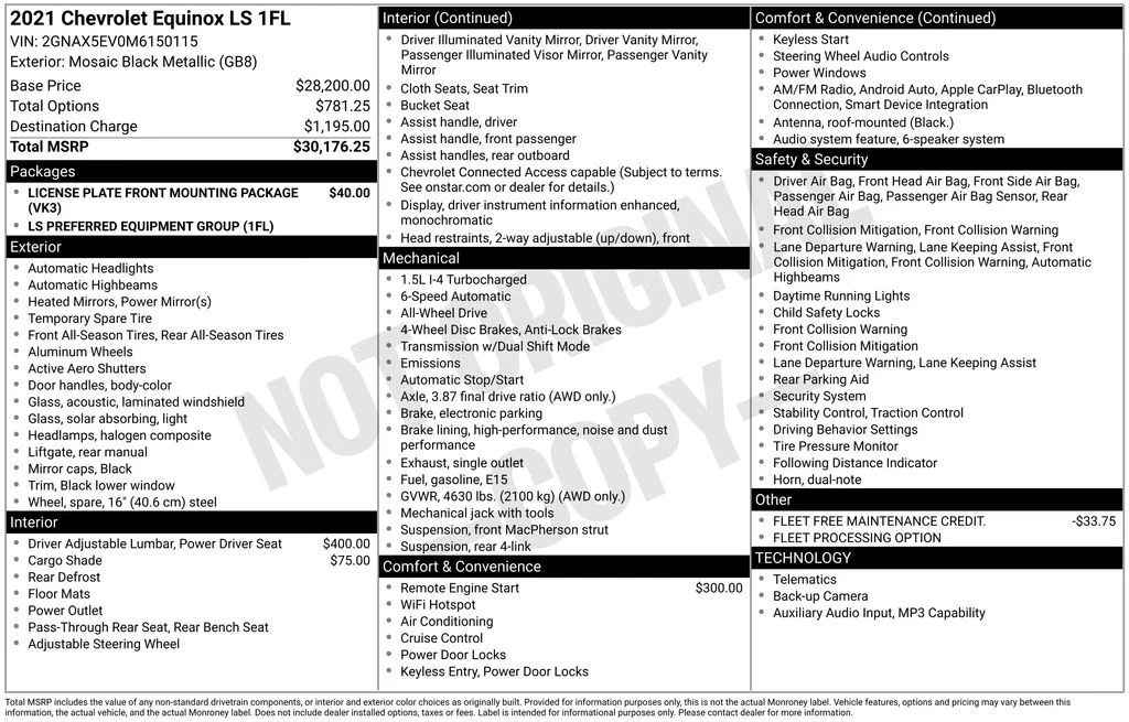 2021 Chevrolet Equinox 1FL - Photo 13