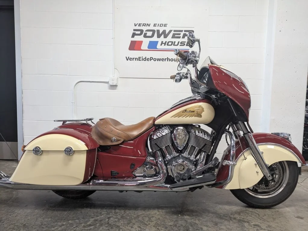 Used 2016 Red/Cream Indian Motorcycle Indian Red image 1