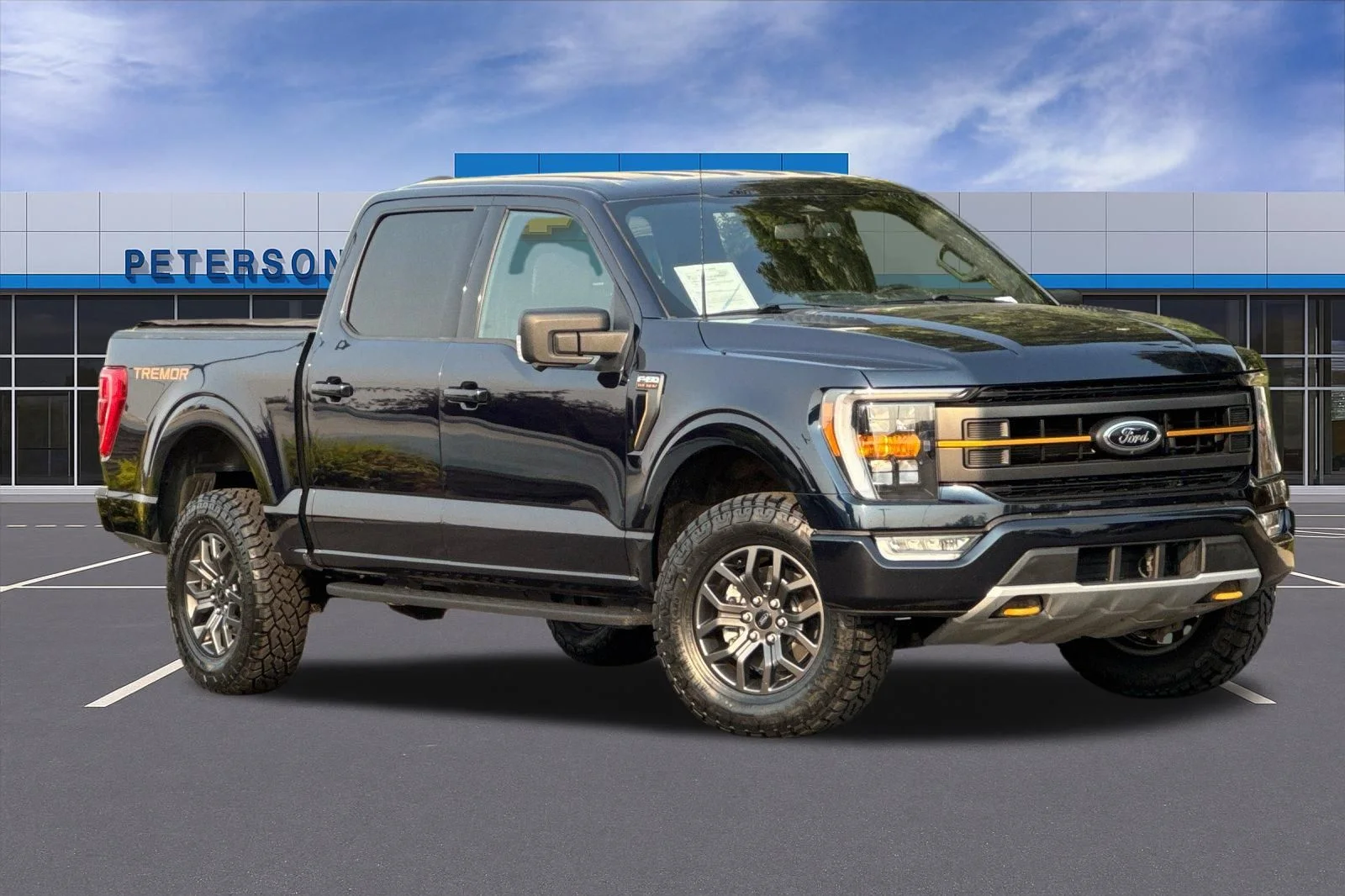 Used 2023 Blue Ford Tremor image 2