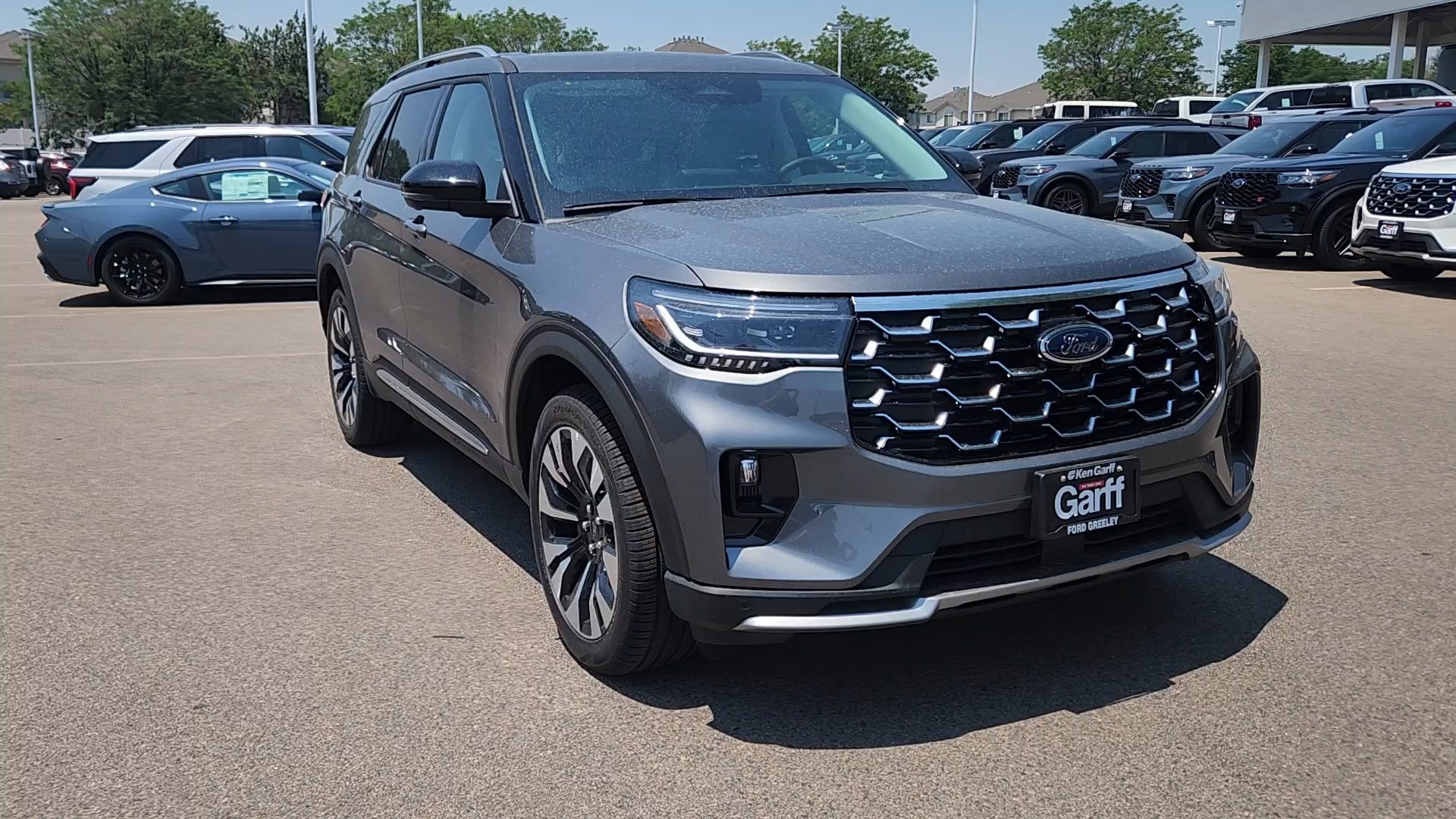 New 2026 Carbonized Gray Metallic Ford Platinum image 13
