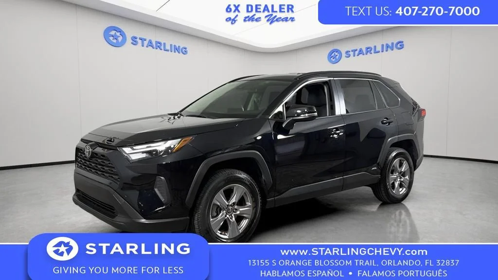 Used 2025 Black Toyota XLE image 1