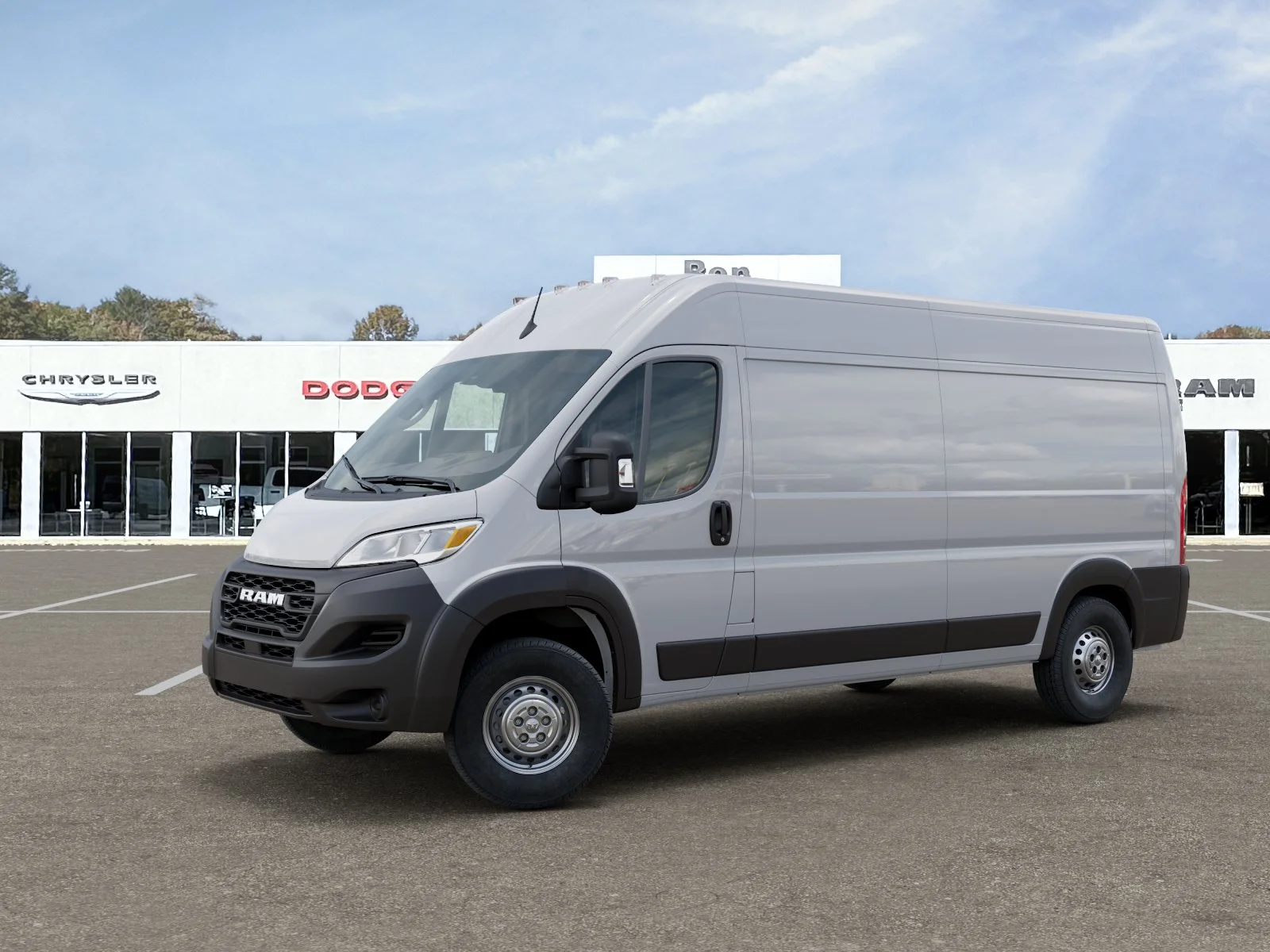 New 2026 Bright White Clear-Coat Exterior Paint RAM High Roof image 28