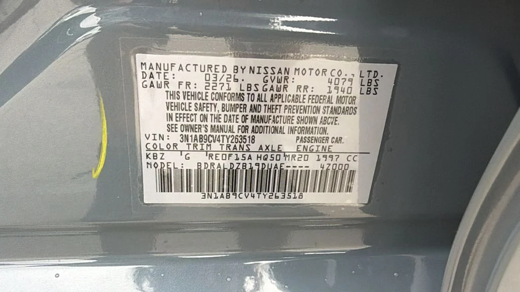 New 2026 Atlantic Gray Metallic Nissan SV image 29