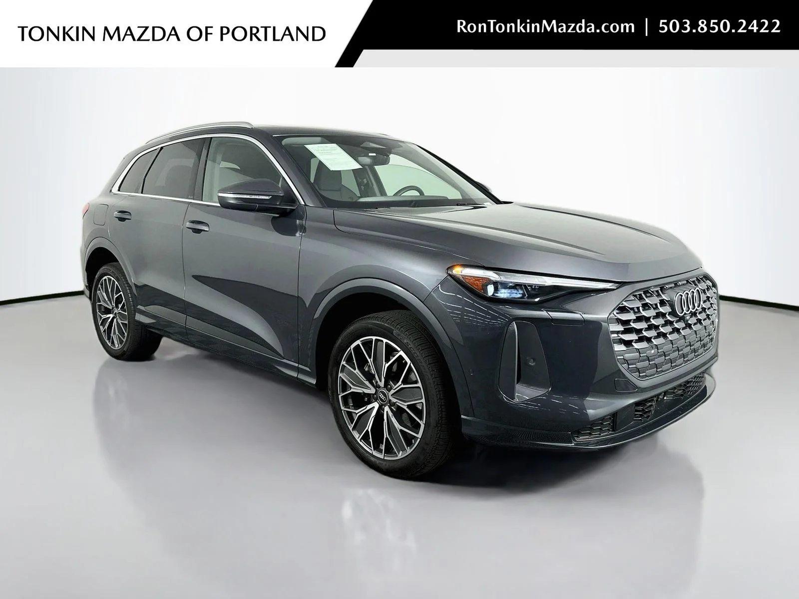 Used 2025 Tambora Gray Metallic Audi 2.0T Premium Plus Adaptive Cruise Vented Seats image 1