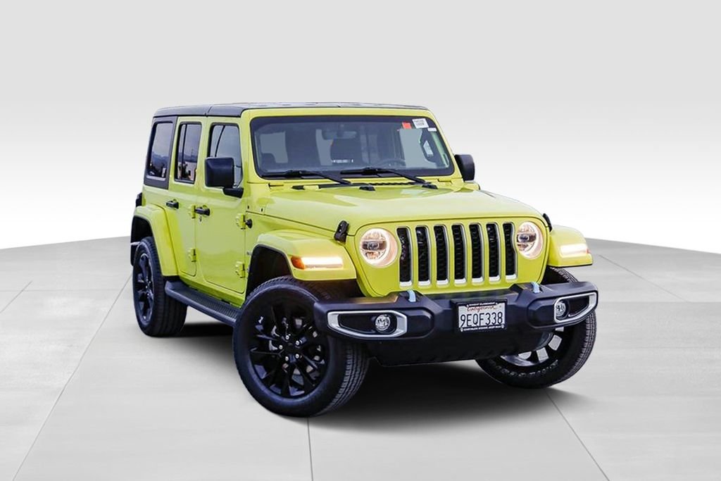 Used 2023 Jeep Wrangler 4xe Sahara 4XE with VIN 1C4JJXP69PW553290 for sale in Claremont, CA