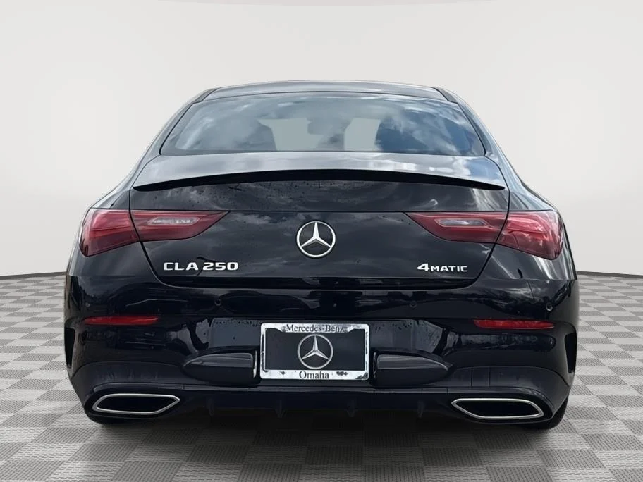 New 2025 Night Black Mercedes-Benz CLA 250 image 4