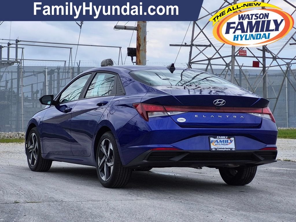 Certified Used 2023 Blue Hyundai SEL image 6