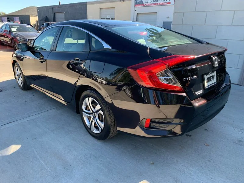 Used 2016 Black Honda LX Sedan 4D image 14