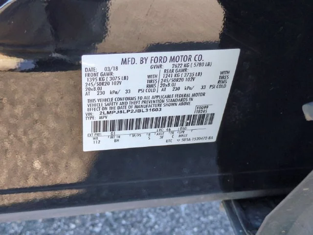 Used 2018 Black Lincoln Reserve image 37