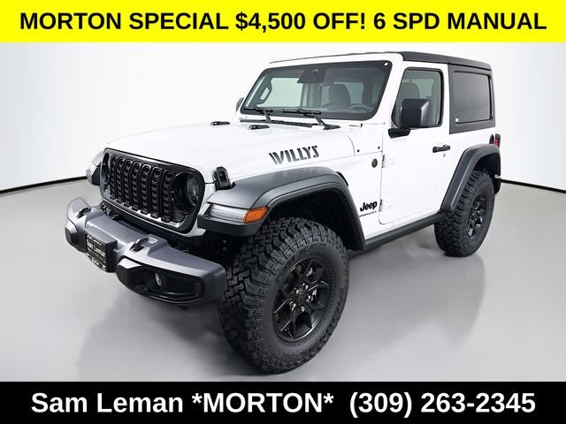 New 2026 Bright White Clearcoat Jeep Willys image 3
