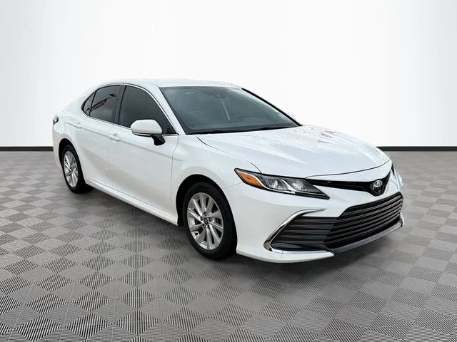 Used 2024 White Toyota LE image 1