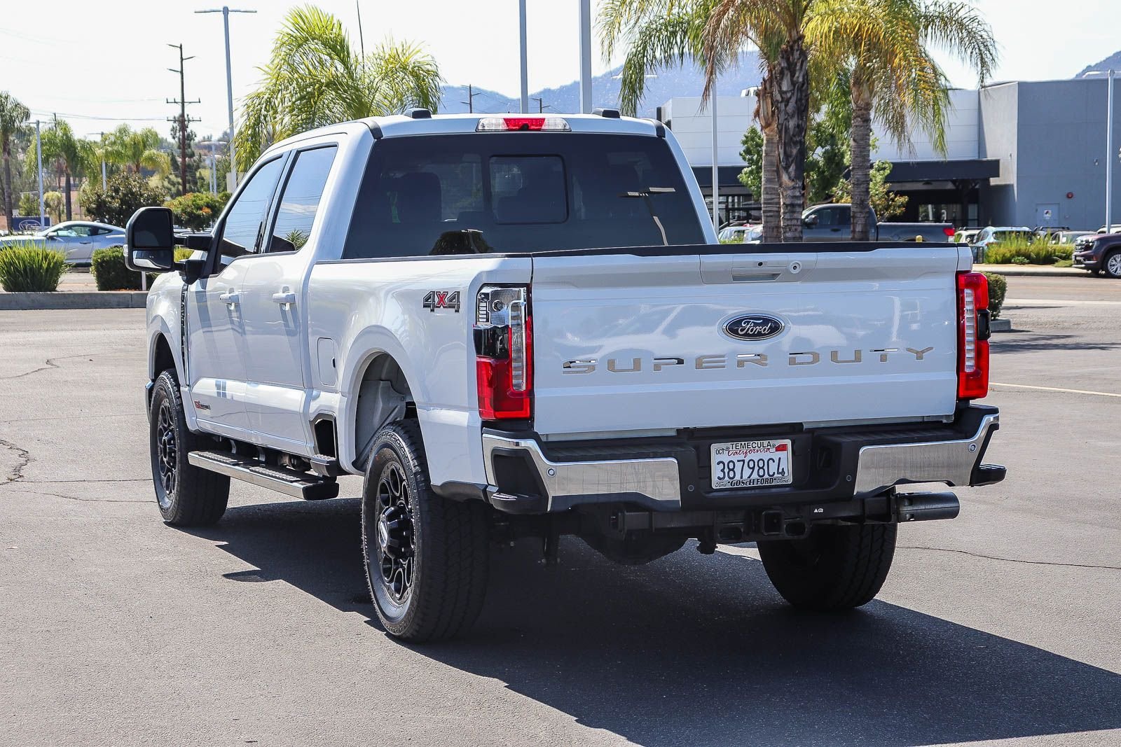 Certified Used 2024 White Metallic Ford Lariat image 6