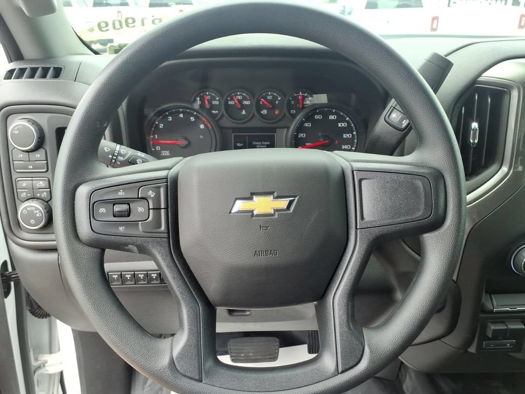 New 2025 Summit White Chevrolet Work Truck image 9