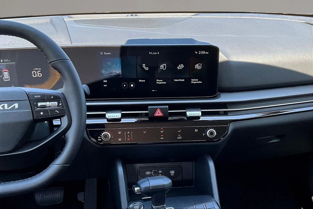 New 2026 Ebony Black Kia LX image 6