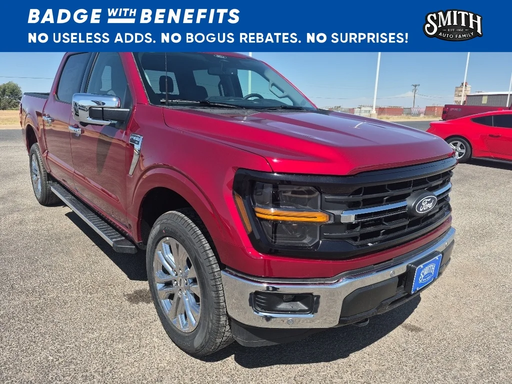 New 2026 Ruby Red Metallic Tinted Clearcoat Ford XLT image 8