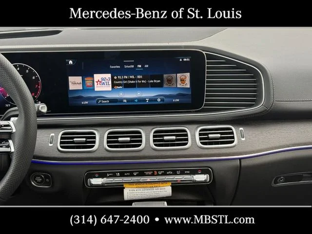 New 2026 Obsidian Black Metallic Mercedes-Benz GLS 580 image 11