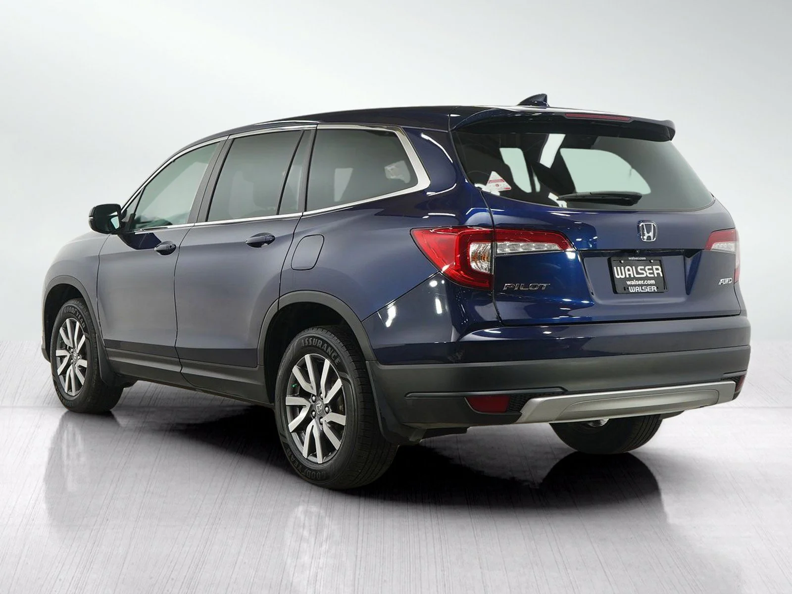 Used 2022 Blue Honda 5D WAGON EX-L 4WD image 3