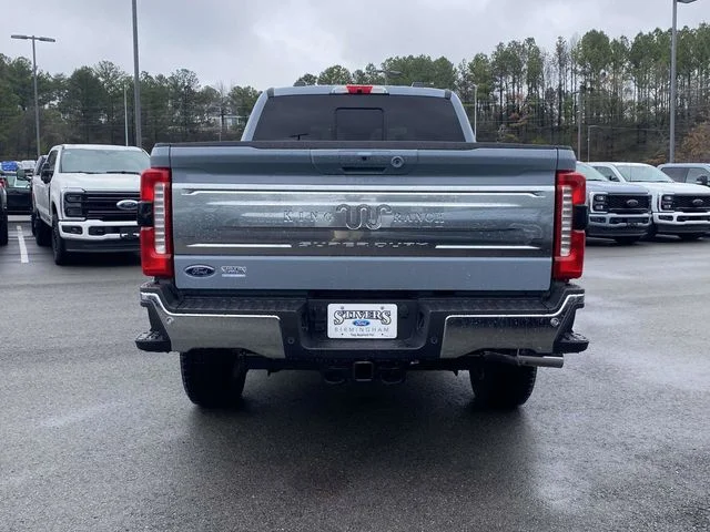 New 2026 Glacier Gray Metallic Tri-Coat Ford F-250® King Ranch® image 4