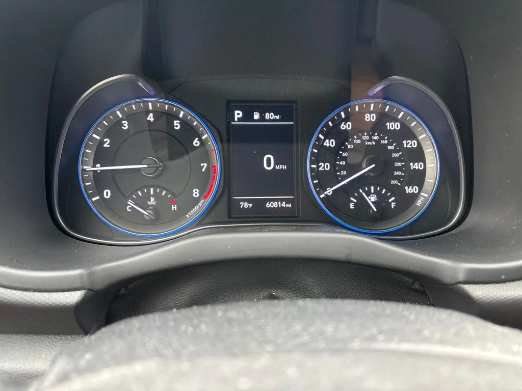 Used 2021 Surf Blue Hyundai Limited image 9