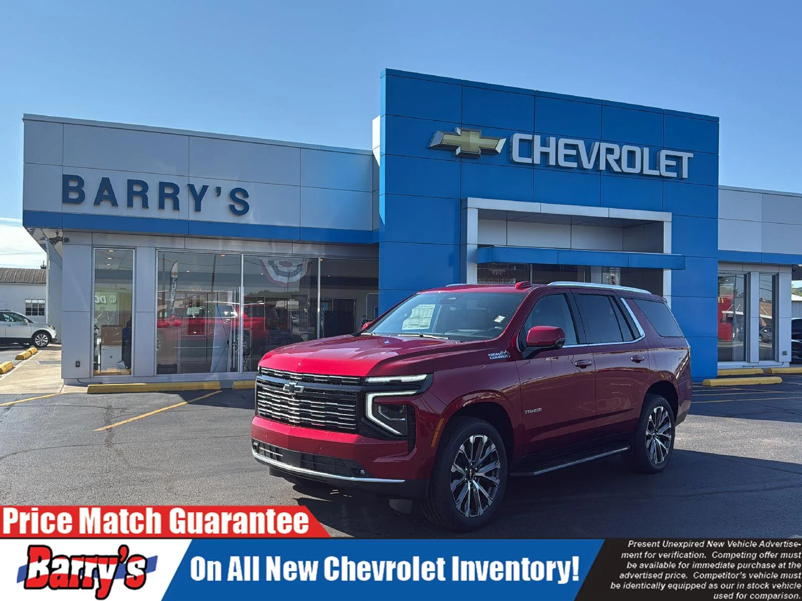 New 2026 Radiant Red Tintcoat Chevrolet High Country image 1