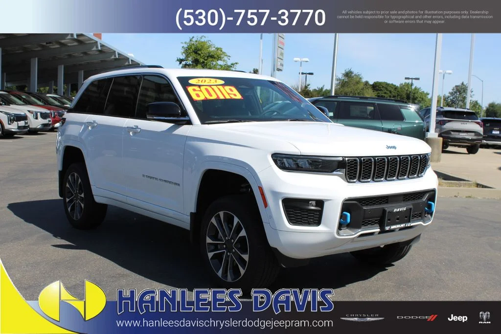 New 2023 White Jeep Overland 4xe image 5